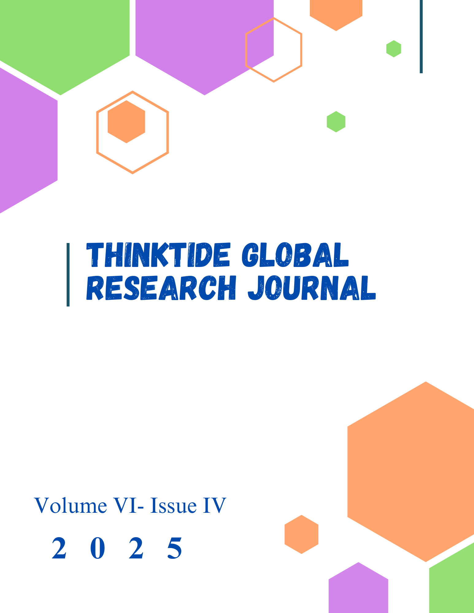 					View Vol. 6 No. 4 (2025): Volume-VI, Number-IV, 2025
				